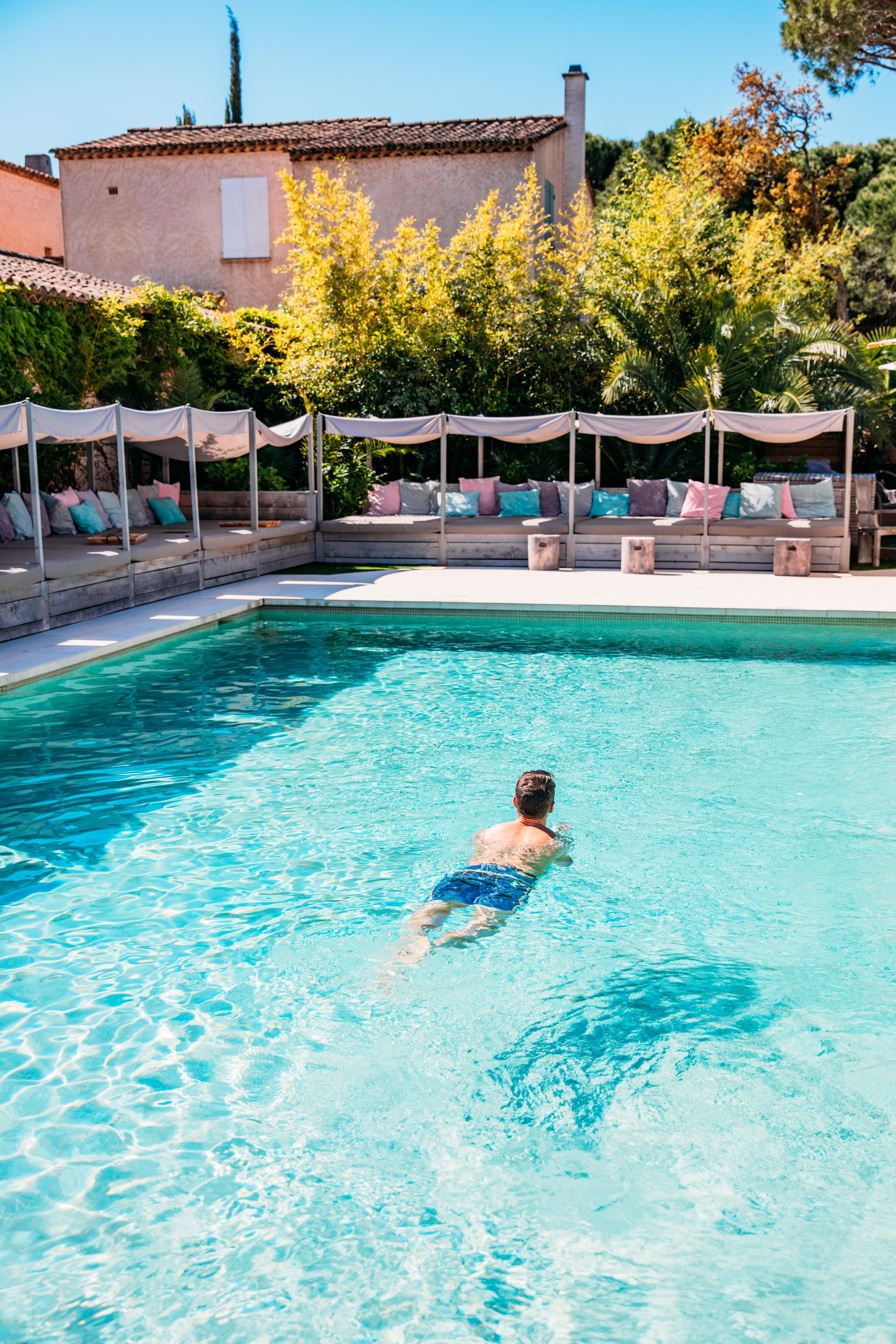 Hotel Font Mourier Cogolin Bagian luar foto